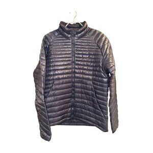 Patagonia AlpLight Down Jacket in Smolder Blue Men's Size Large Spring 2022